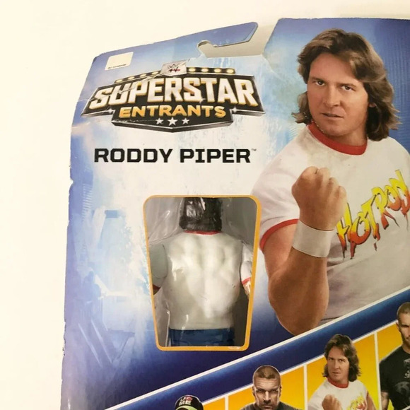 2014 WWE Roddy Piper Superstar Entrances Entrants Mattel Figure Damaged Box - Picture 11 of 16